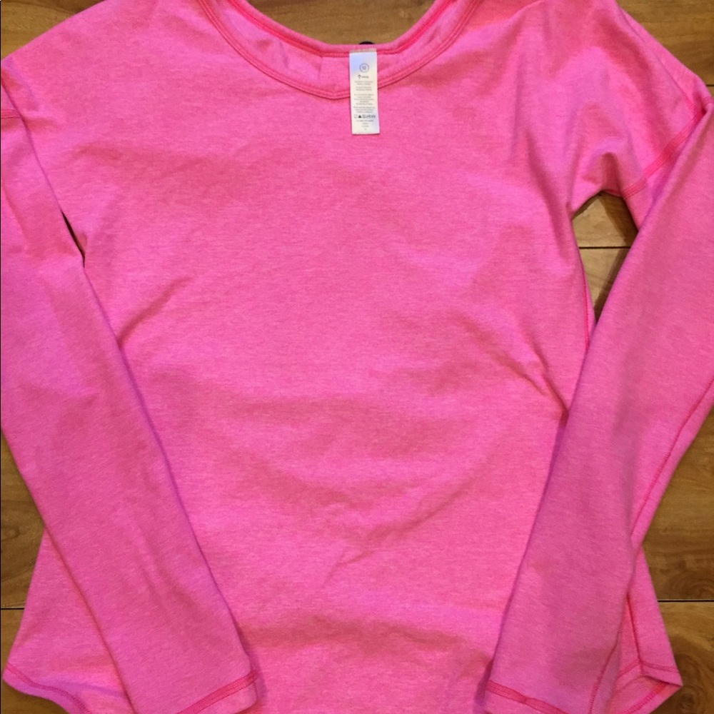 Ivivva lululemon top RULU pink top sz 12 🌸